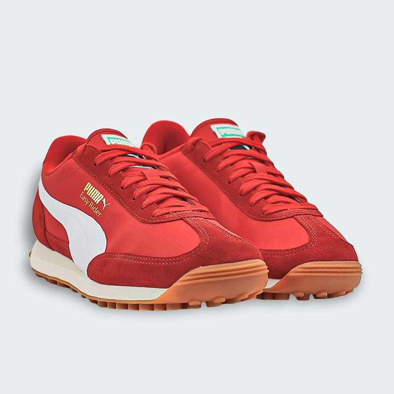 Tenis Puma Easy Rider Vintage Rojo Hombre