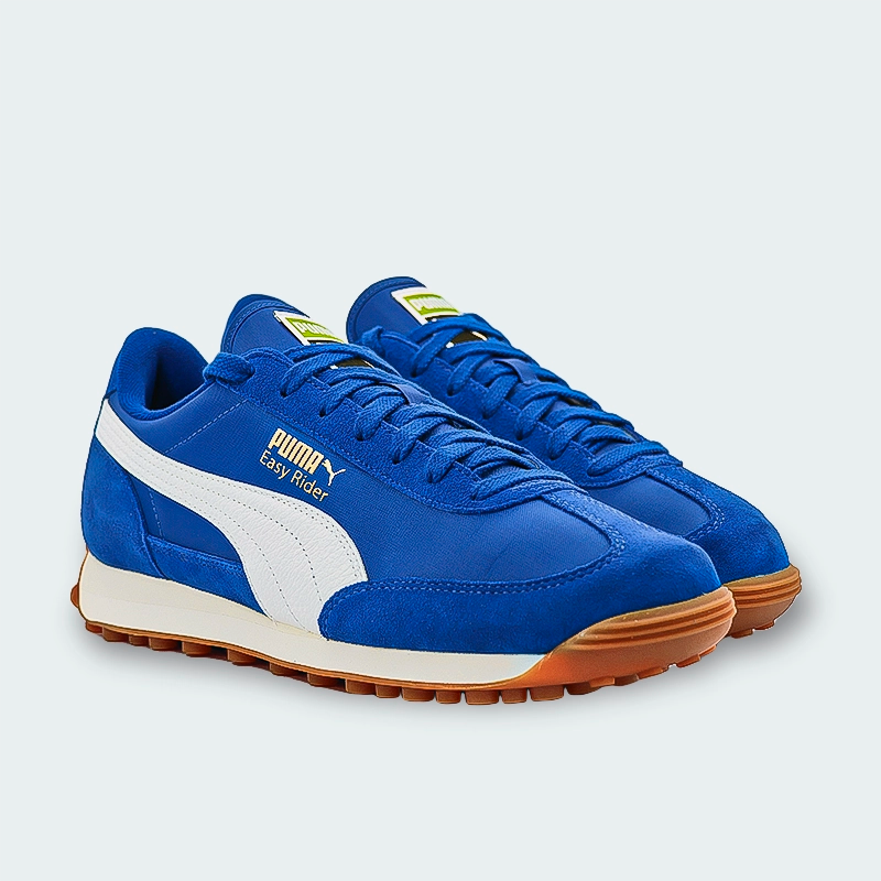 Tenis Puma Easy Rider Vintage Azul Hombre