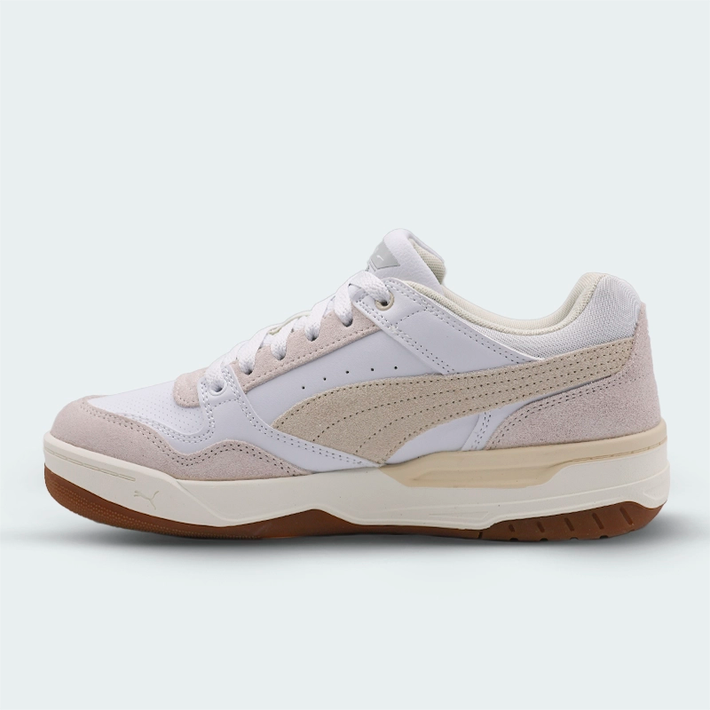 Tenis Puma Rebound Retro Blanco Beige Hombre