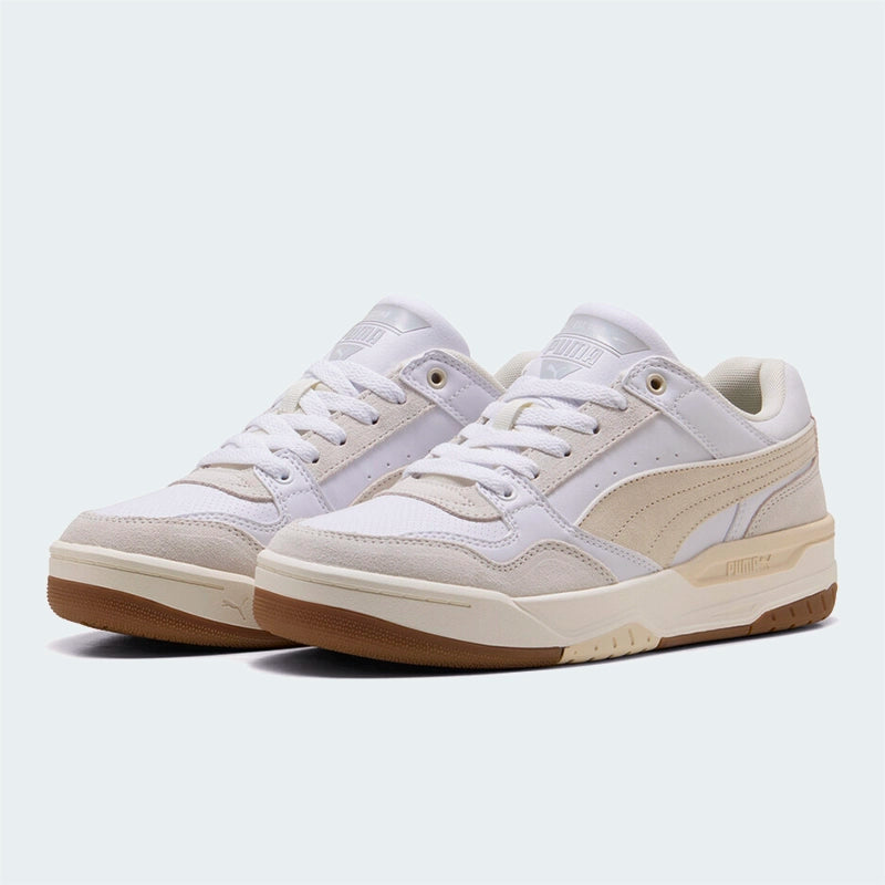Tenis Puma Rebound Retro Blanco Beige Hombre