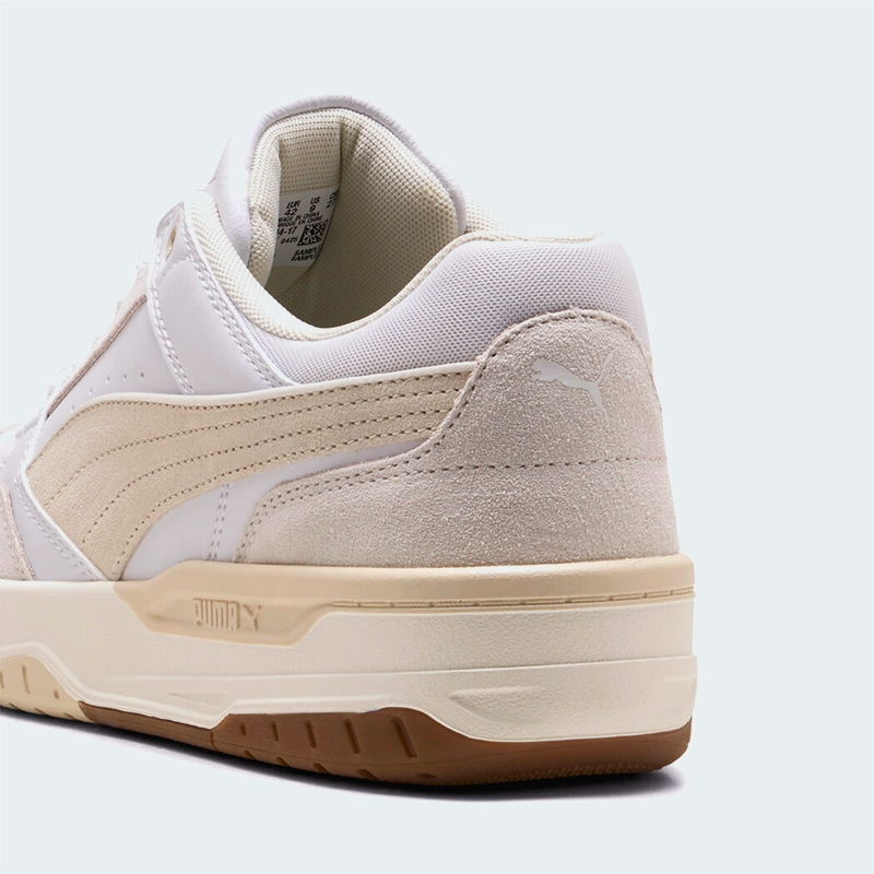 Tenis Puma Rebound Retro Blanco Beige Hombre