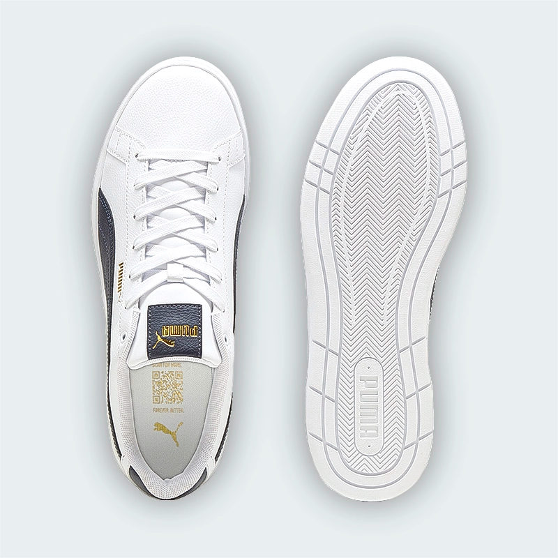Tenis Puma Court Classic Azul Hombre