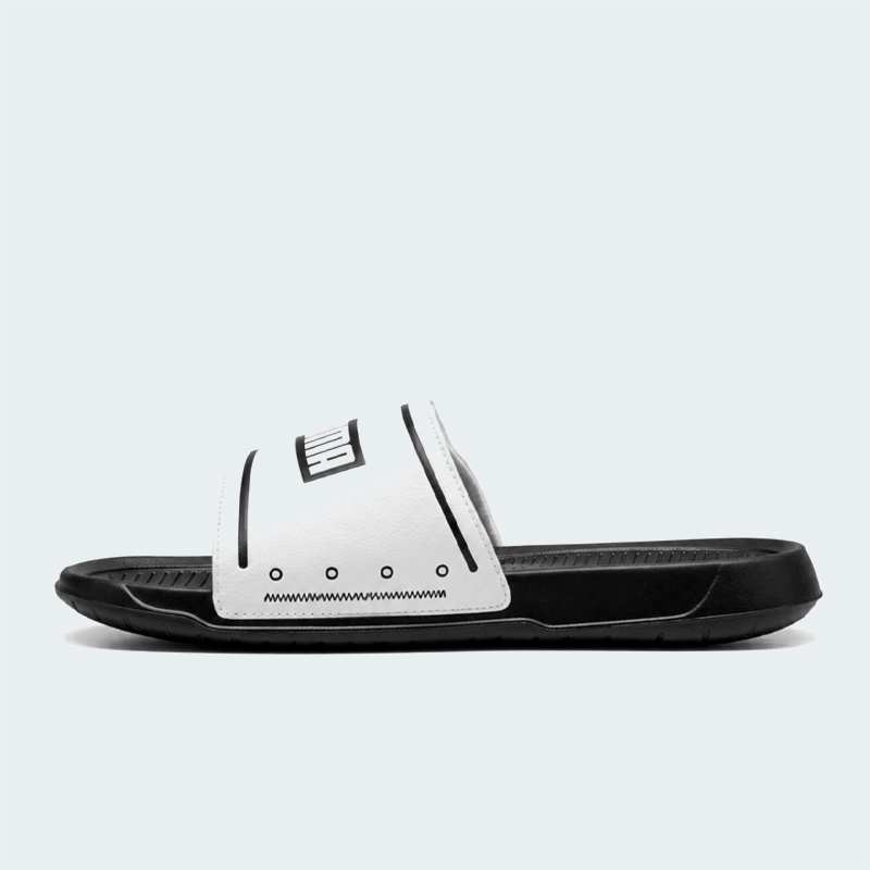 Sandalias Puma Royalcat Comfort 2 Blanco Negro Hombre