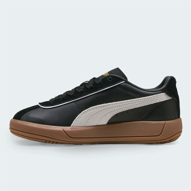 Tenis Puma Club Klassika Negro Mujer