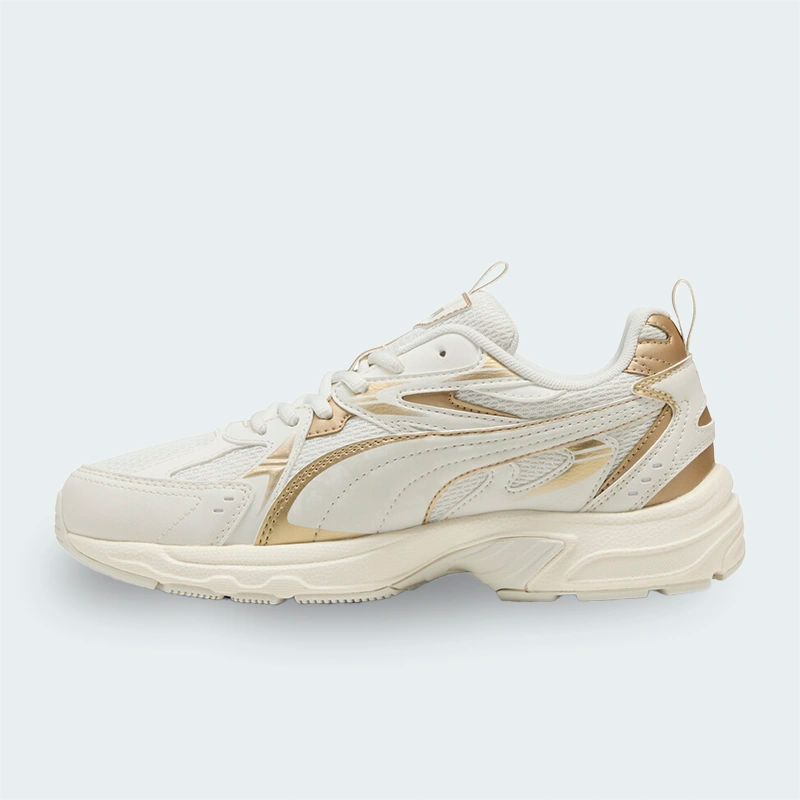 Tenis Puma Milenio Tech Marfil Mujer