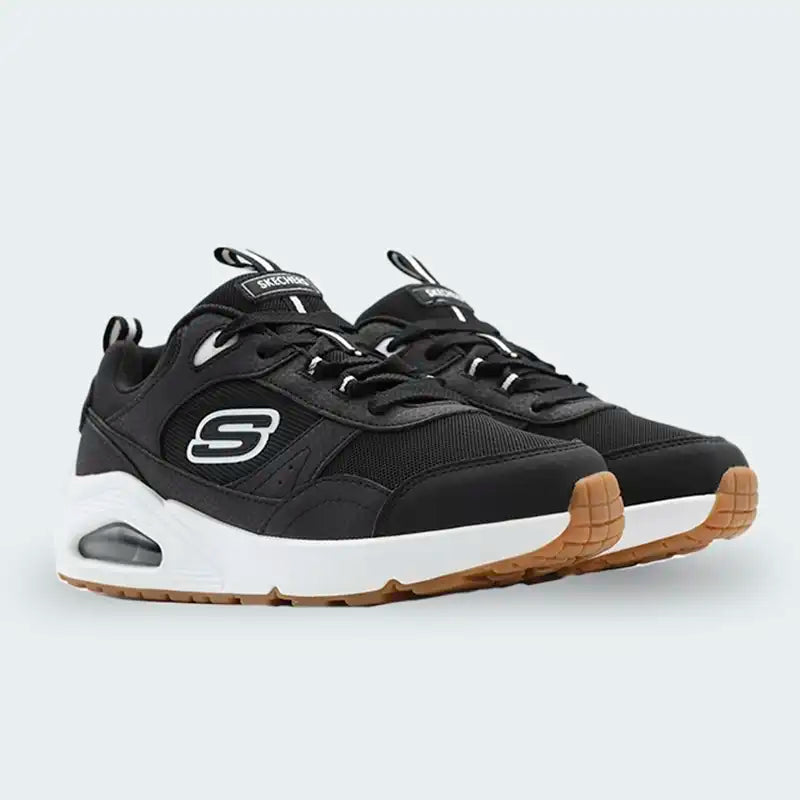 Tenis Skechers Boys Uno Retro Groove Negro Junior