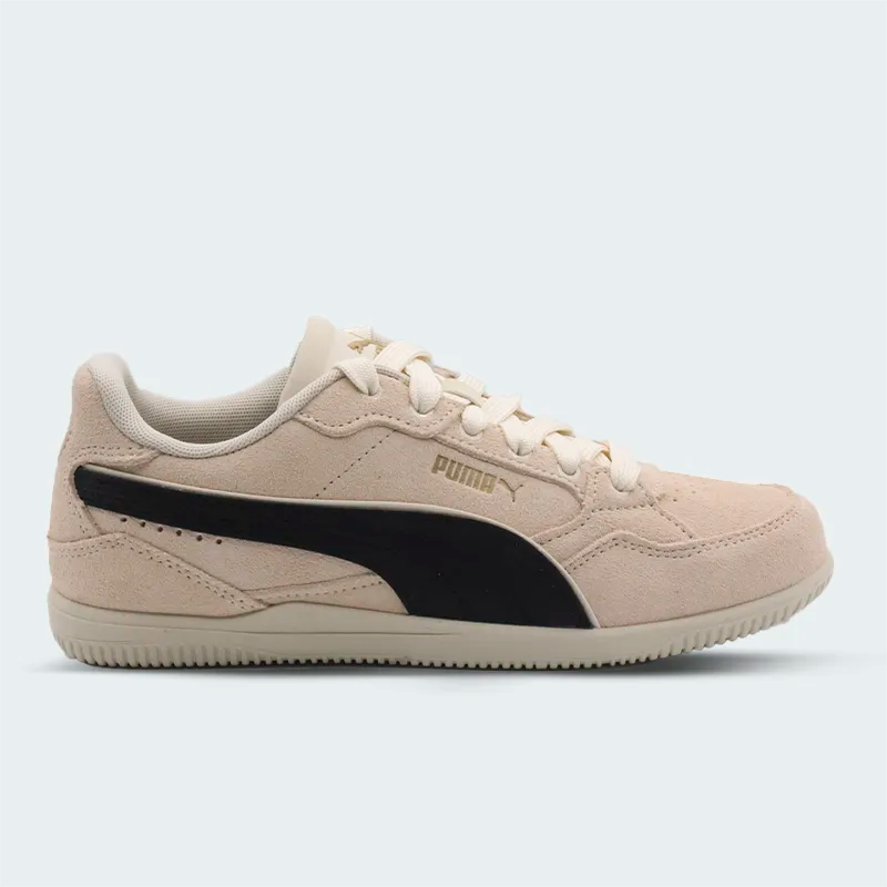 Tenis Puma K-Moda Beige Negro Mujer