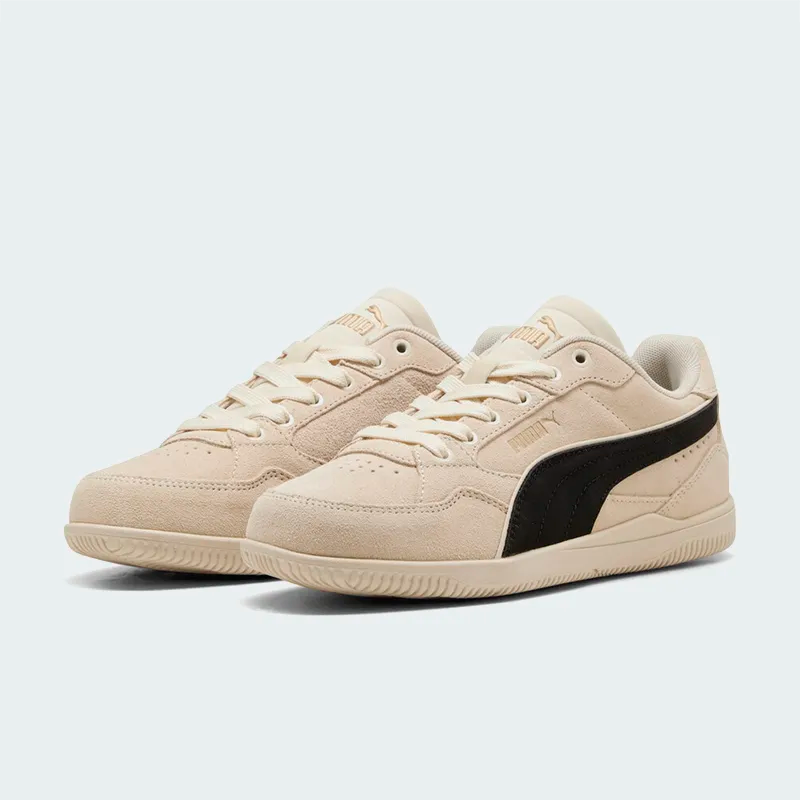 Tenis Puma K-Moda Beige Negro Mujer