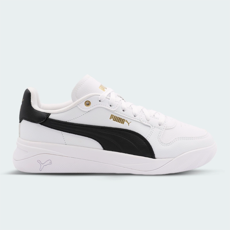 Tenis Puma Court Bae Blanco Negro Mujer