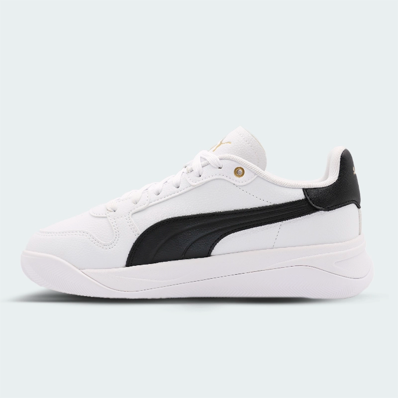 Tenis Puma Court Bae Blanco Negro Mujer