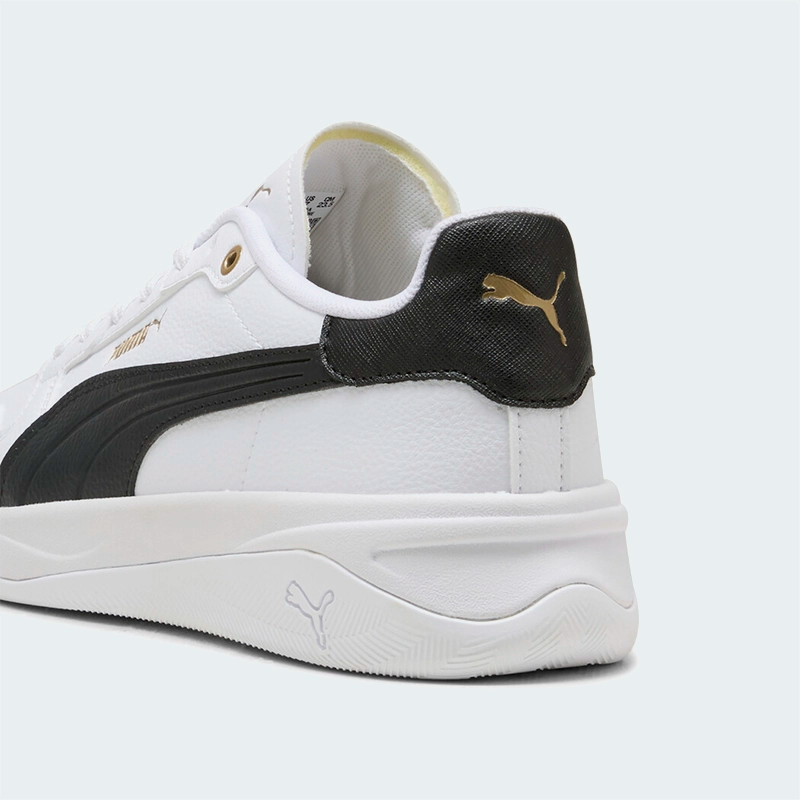 Tenis Puma Court Bae Blanco Negro Mujer