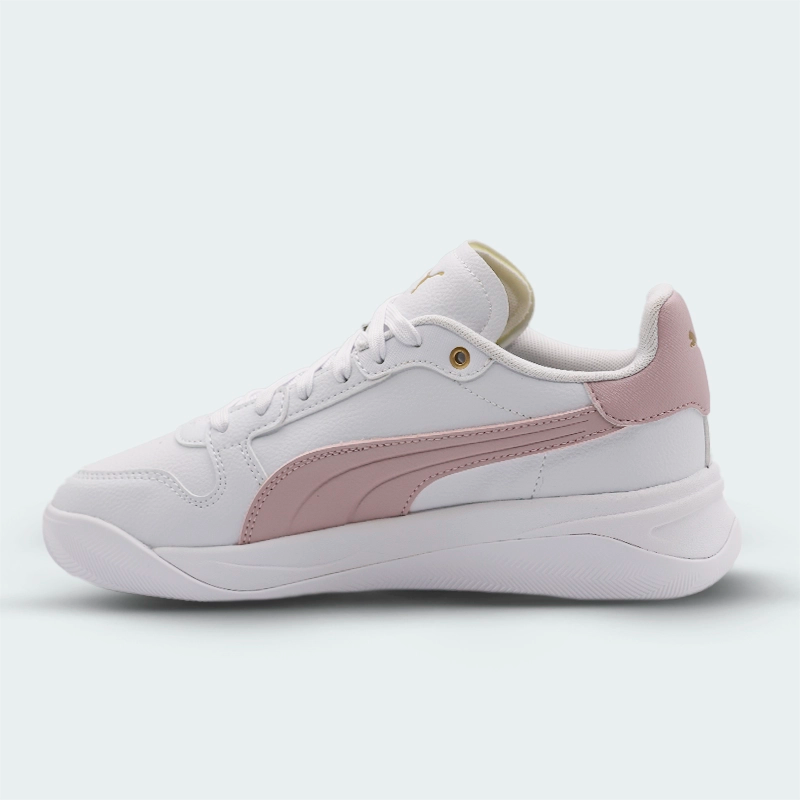 Tenis Puma Court Bae Blanco Rosado Mujer