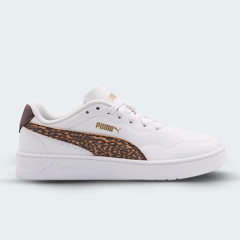 Tenis Puma Court Lally Feline Blanco Mujer