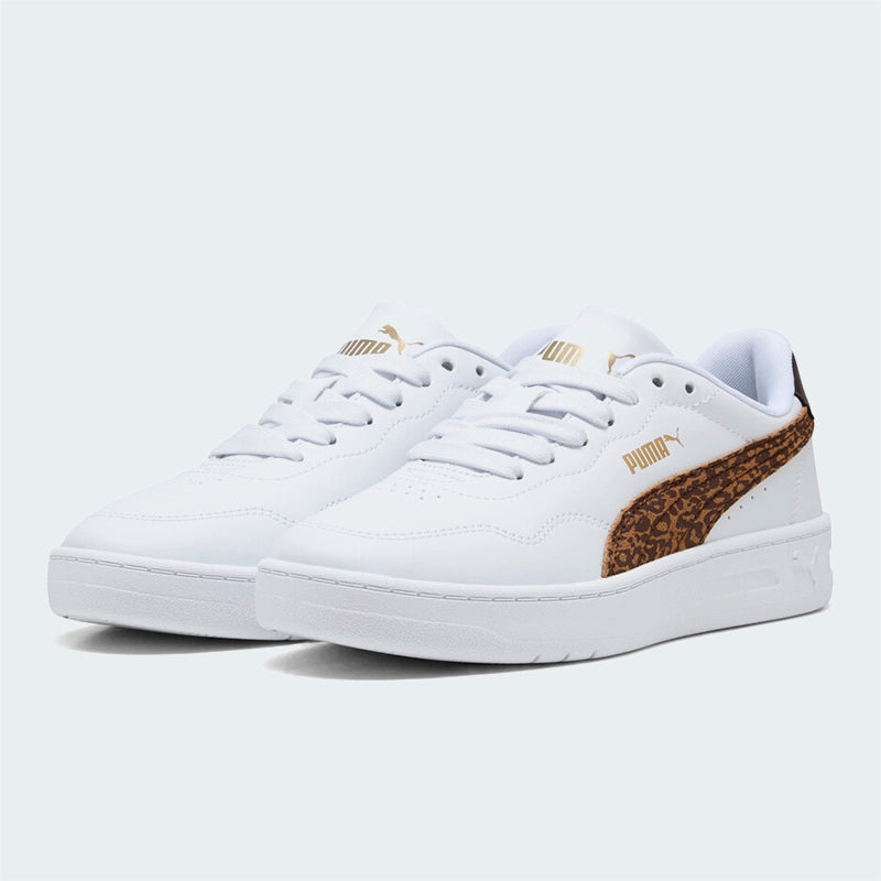 Tenis Puma Court Lally Feline Blanco Mujer