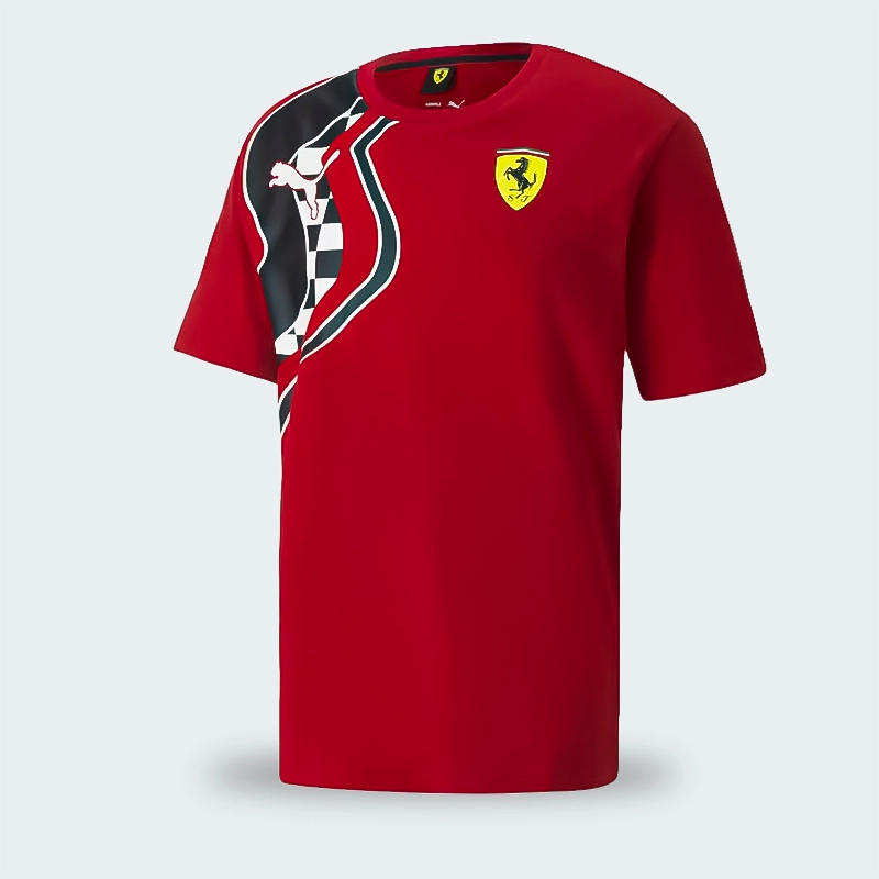 Camiseta Puma Ferrari Negro Hombre