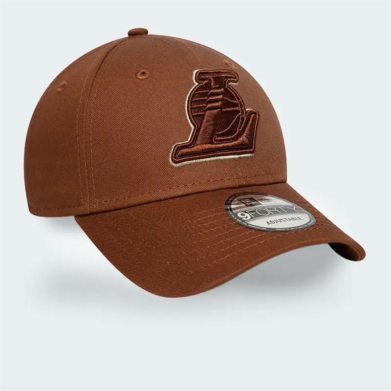 Gorra New Era Lakers NBA 9FORTY Marrón