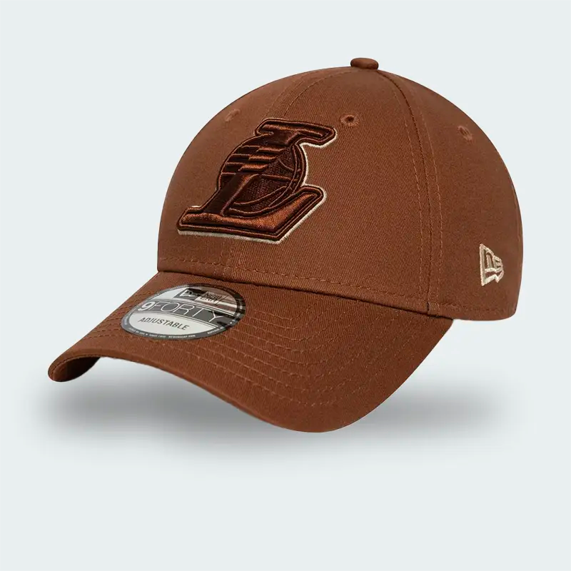 Gorra New Era Lakers NBA 9FORTY Marrón