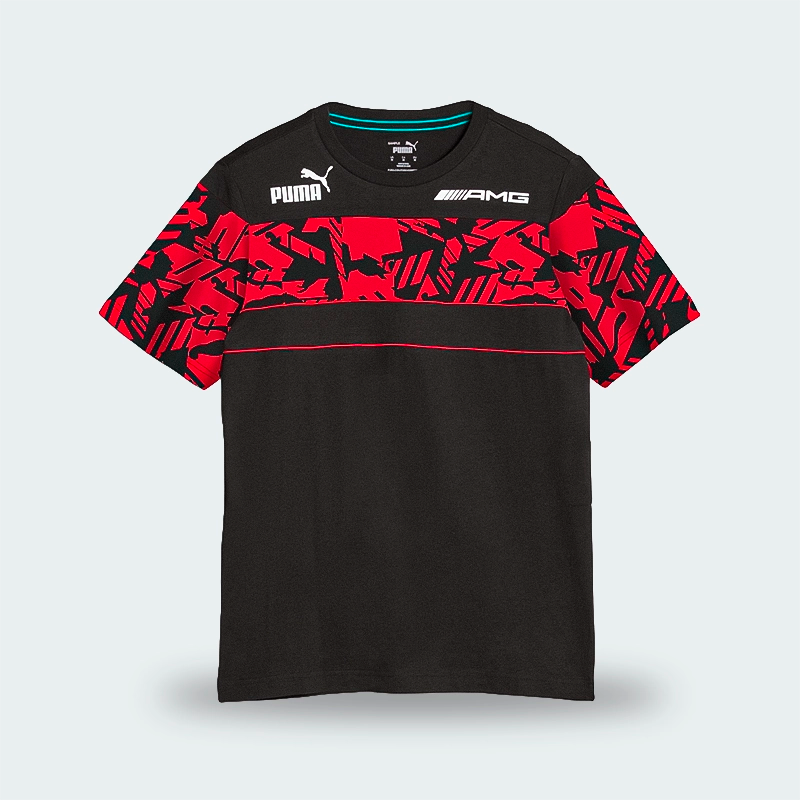 Camiseta Puma Mercedes Amg Camo Sds Hombre
