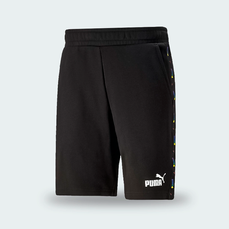 Pantaloneta Essentials Love is Love Tape Black Unisex