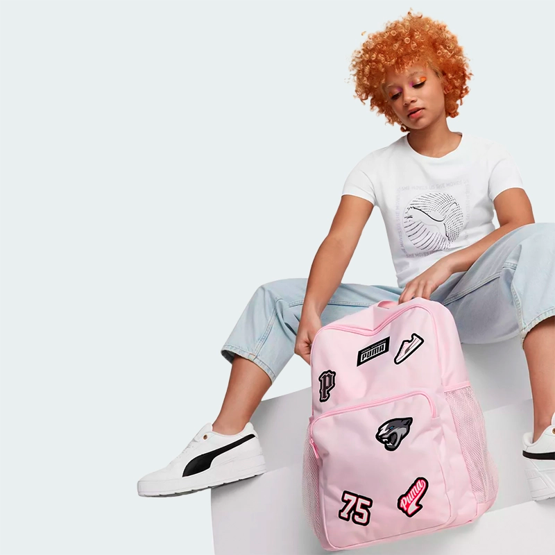 Morral Puma Stickers Dama