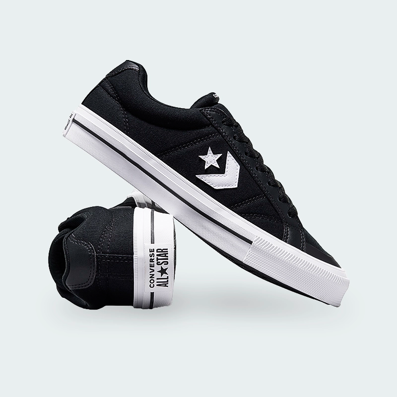 Tenis Converse Sport Casual Negro Hombre