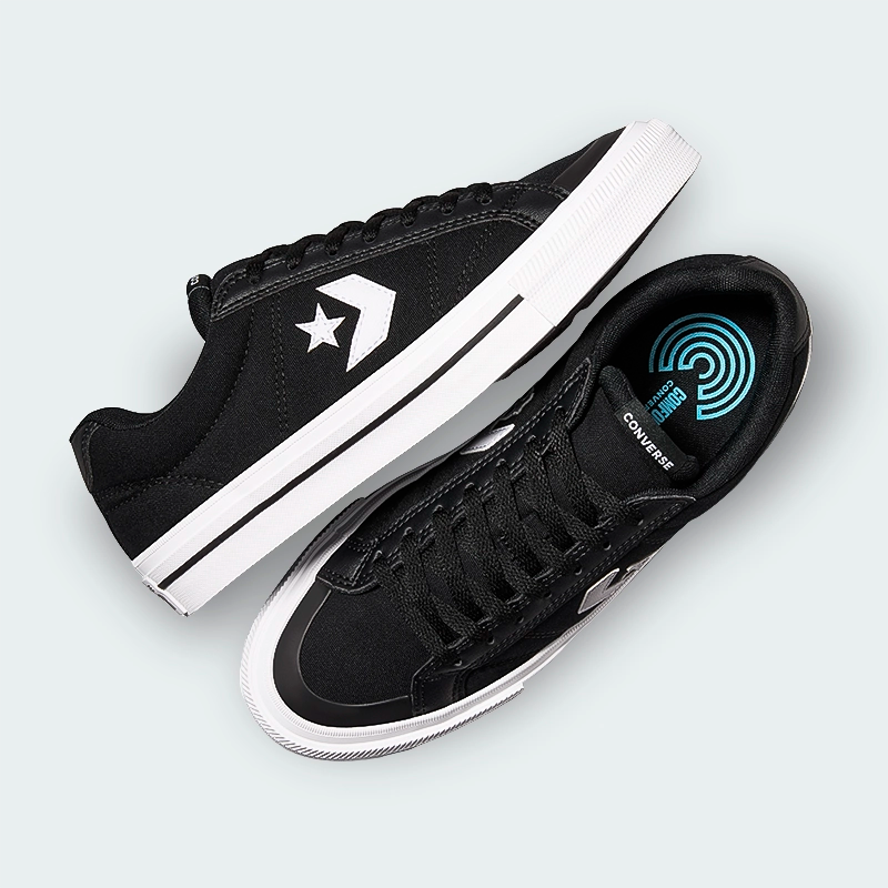 Tenis Converse Sport Casual Negro Hombre