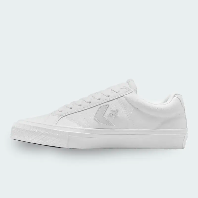 Tenis Converse Sport Casual Low Leather Blanco Hombre