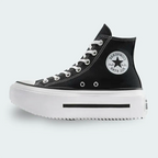 Tenis Converse Double Stack Negro Mujer