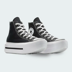 Tenis Converse Double Stack Negro Mujer