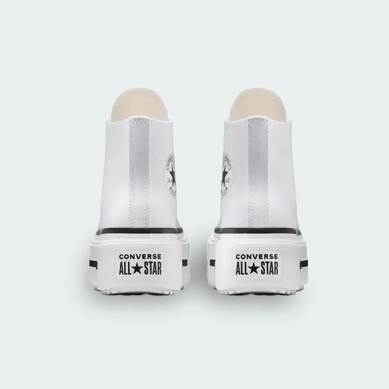 Tenis Converse Double Stack Blanco Mujer