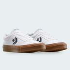Tenis Converse Sport Casual Blanco Negro Blanco Hombre