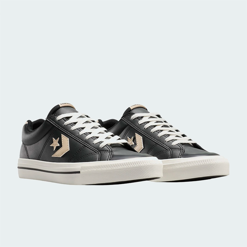Tenis Converse Sport Casual Negro Beige Hombre