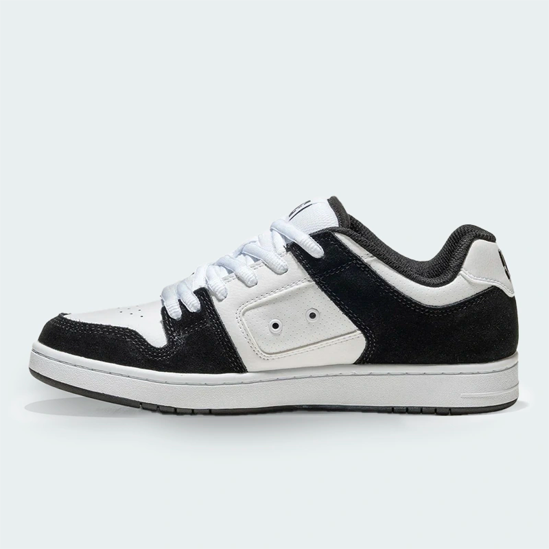 Tenis DC Manteca 4 Blanco Negro Hombre