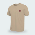 Camiseta FCB Barcelona Beige Hombre