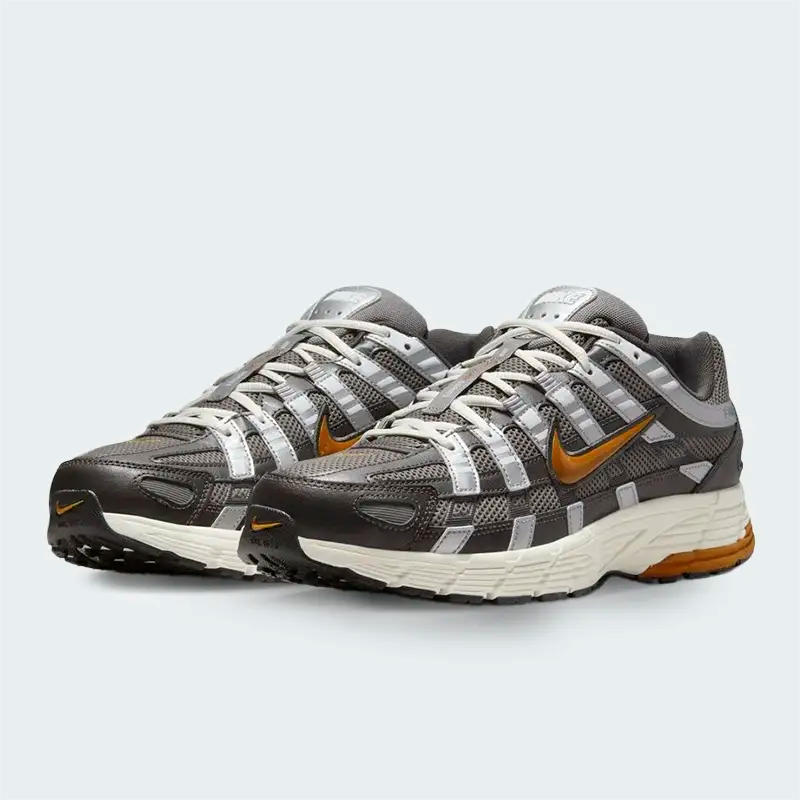 Tenis Nike P-6000 Gris Metallic Hombre