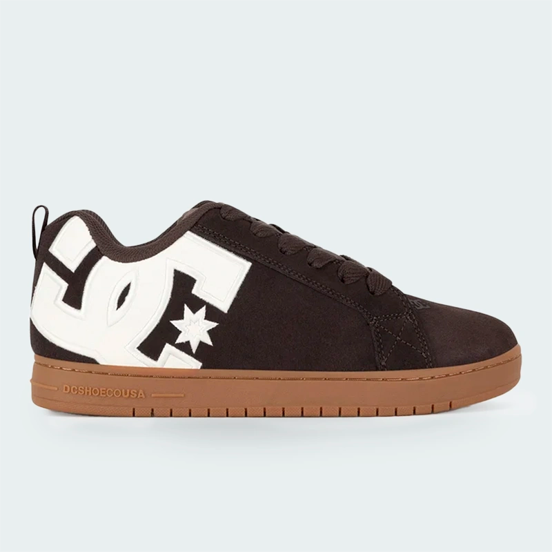 Tenis DC Court Graffik Café Hombre