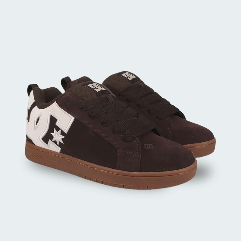 Tenis DC Court Graffik Café Hombre