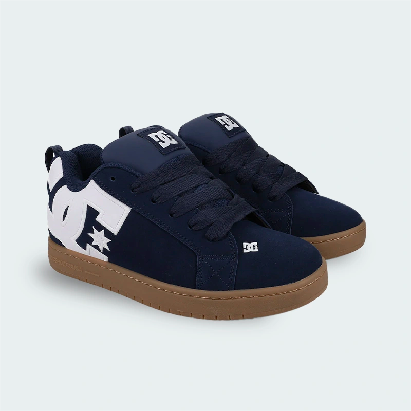 Tenis DC Court Graffik Azul Hombre