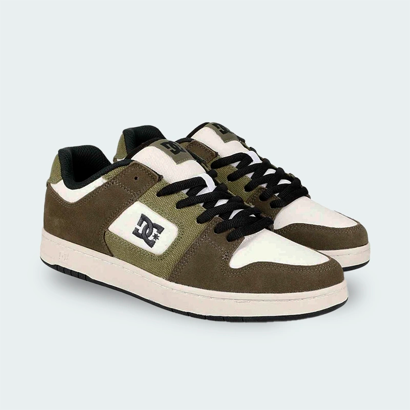 Tenis DC Manteca 4 Verde Hombre