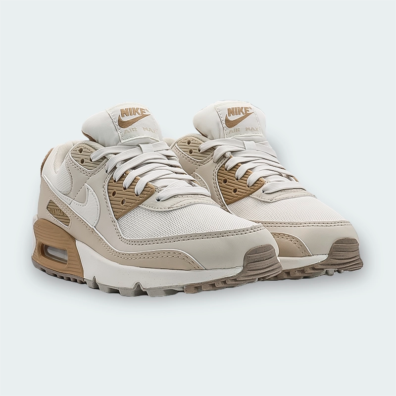 Tenis Nike Air Max 90 Beige Mujer