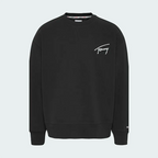 Buzo Tommy Hilfiger Signature Crew Negro Hombre