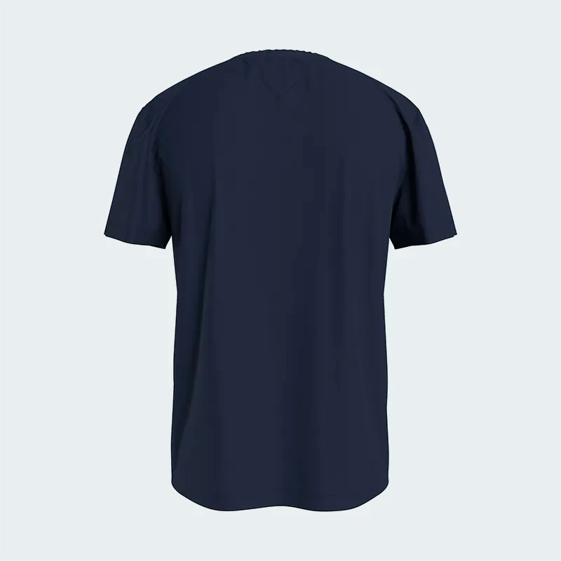 Camiseta Tommy Hilfiger Corp Logo Azul Hombre