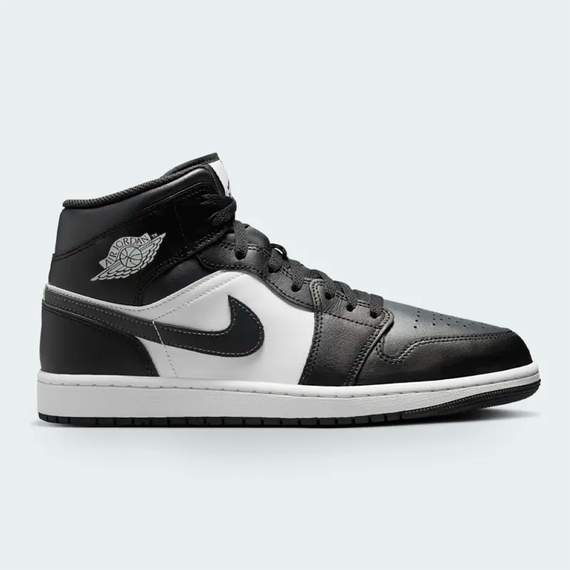 Tenis Nike Air Jordan 1 Mid Negro Hombre