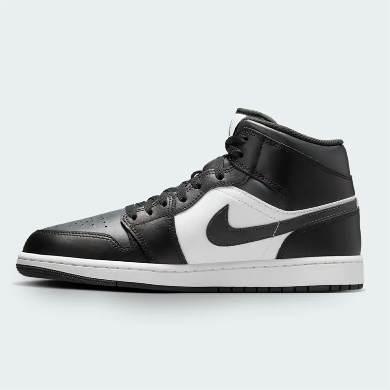 Tenis Nike Air Jordan 1 Mid Negro Hombre