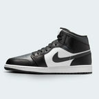 Tenis Nike Air Jordan 1 Mid Negro Hombre