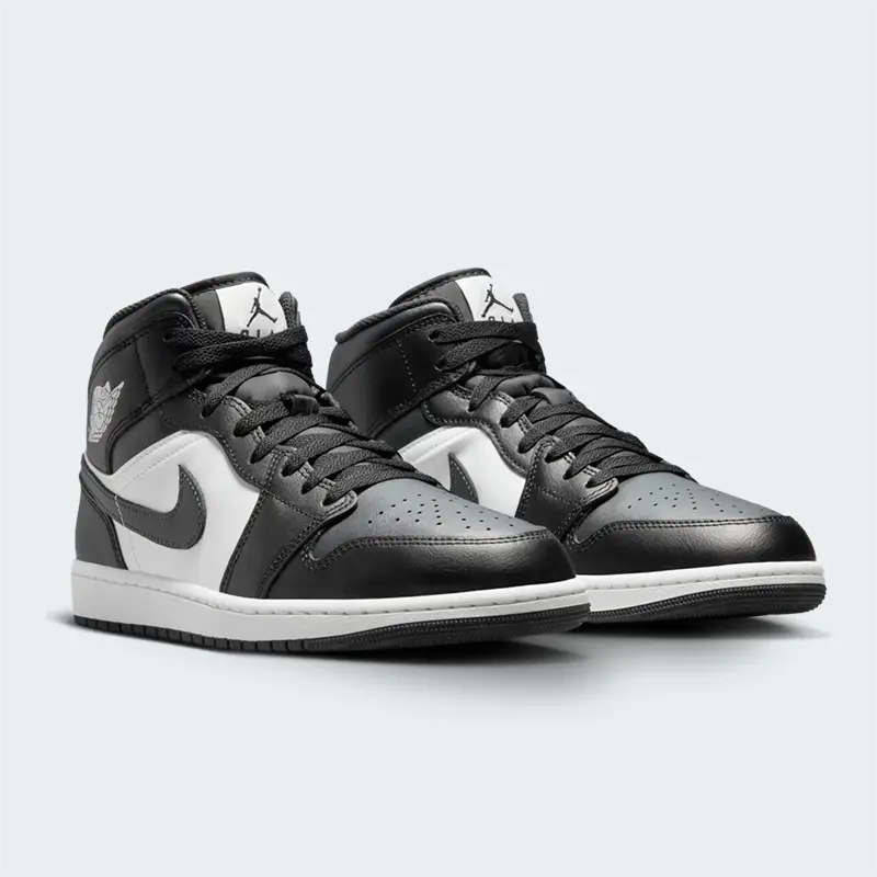 Tenis Nike Air Jordan 1 Mid Negro Hombre
