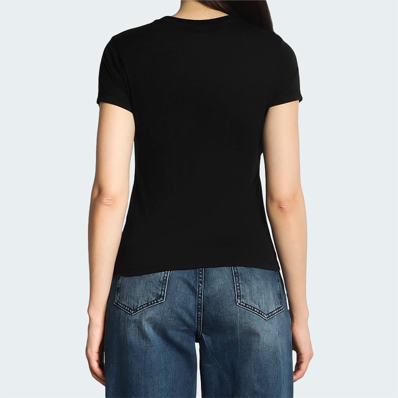 Camiseta Tommy Hilfiger High Negro Mujer