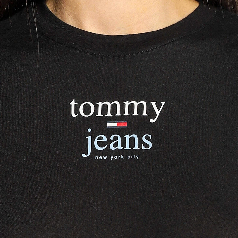 Camiseta Tommy Hilfiger High Negro Mujer