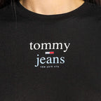 Camiseta Tommy Hilfiger High Negro Mujer
