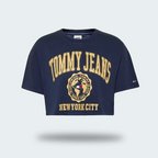 Camiseta Tommy Hilfiger TJ College Navy Mujer